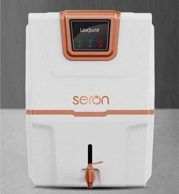 Lexpure Imported Alkaline Ro with silver nano & TDS Controller Technology - White