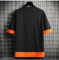 LIEO TRENDY MEN'S T-SHIRT - Black, L