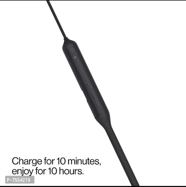 One Plus New One Plus Dot Neckband Neckband Earphone Bluetooth 5.0 Wireless Headphones with Hi-Fi Stereo Sound, 12Hrs Playtime, Lightweight Neckband