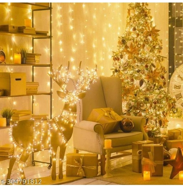 MPROW 11 Meter 40 LED Diwali Decorative Yellow Led String Light