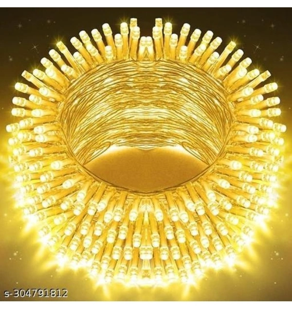 MPROW 11 Meter 40 LED Diwali Decorative Yellow Led String Light
