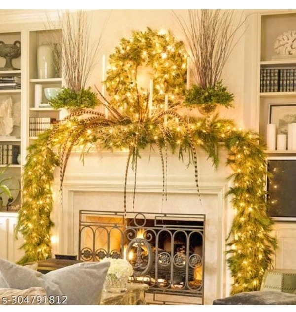 MPROW 11 Meter 40 LED Diwali Decorative Yellow Led String Light