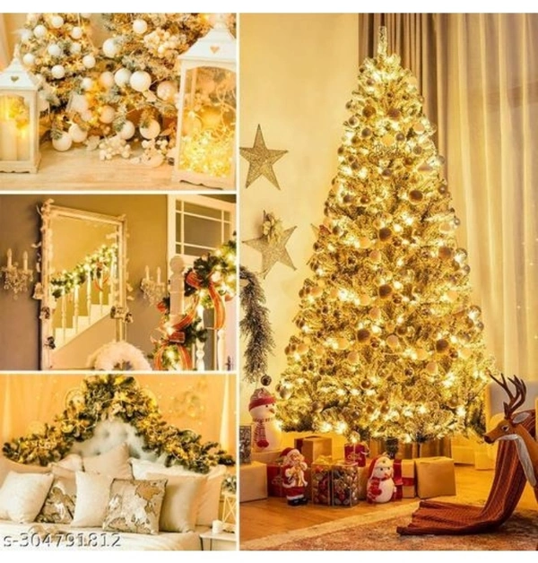 MPROW 11 Meter 40 LED Diwali Decorative Yellow Led String Light