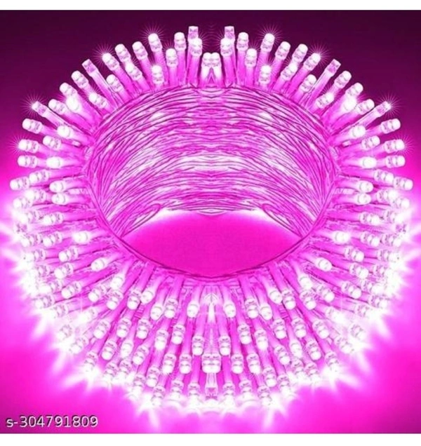 MPROW 11 Meter 40 LED Diwali Decorative Pink Led String Light