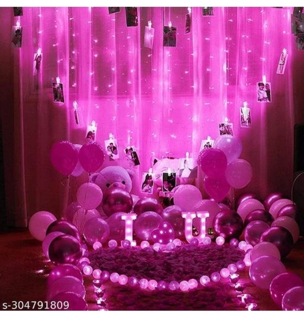 MPROW 11 Meter 40 LED Diwali Decorative Pink Led String Light