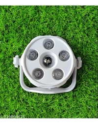 6 LED RGB Multi Color Images Reflection Multi Color Mixing Light for Disco / Party / DJ Club / Diwali / Birthday /Home Room Kids Xmas Party Bedroom Bar Club Show with USB Cable