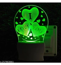 NIMI_FASHION ISLAMIC 3D Optical Illusion Acrylic Night Lamp, 7 Colors RGB Auto Colour Changing LED Plug and Play Night Light, Office Light, Best for Gift - Pack of 1 (NF_126,Multicolour, 3 Inch)Name: NIMI_FASHION ISLAMIC 3D Optical Illusion Acrylic Night Lamp, 7 Colors RGB Auto Colour Changing LED Plug and Play Night Light, Office Light, Best for Gift - Pack of 1