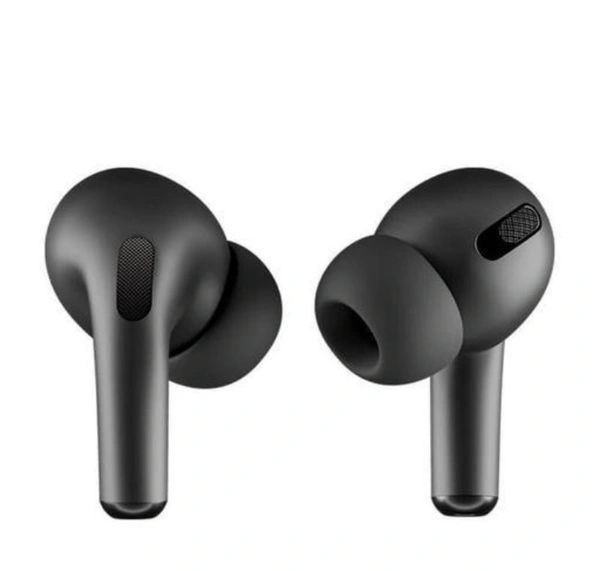 Airpods Pro With Wireless Charging Case Active noise cancellation enabled Bluetooth Headset (Black, True Wireless) - Black