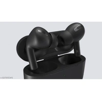 Airpods Pro With Wireless Charging Case Active noise cancellation enabled Bluetooth Headset (Black, True Wireless) - Black