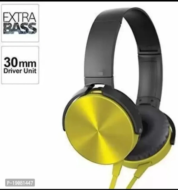 Sony Extra Bass On-Ear Wired Headphones with Mic (Multicolour) - Dove Gray