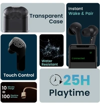 Stonx Buy Genuine i7 Twins True Wireless Earbuds with Power Dock Bluetooth Headset