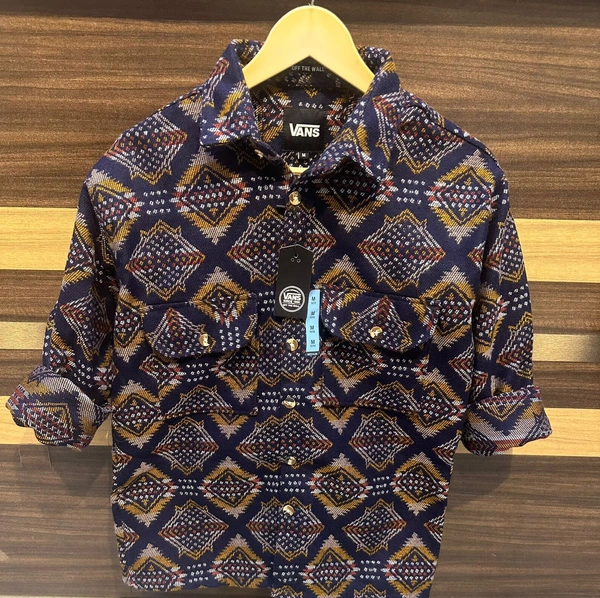 10A PREMIUM ARTICLE WOLLEN SHIRT FULL WARM - XL, Carnaby Tan