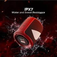 boAt Newly Launched Stone 352 Bluetooth Speaker with 10W RMS Stereo Sound, TWS Feature, Up to 12H Total Playtime, Multi-Compatibility Modes and Type-C Charging - Red