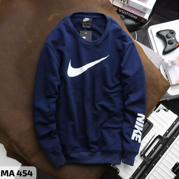 NikE NIKE Premium Sweatshirt Collections For Winter - Ultramarine, XXL