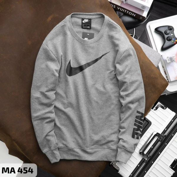 NikE NIKE Premium Sweatshirt Collections For Winter - Gray, 5XL