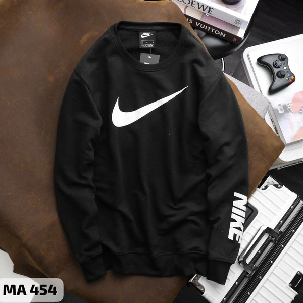 NikE NIKE Premium Sweatshirt Collections For Winter - Black, 3XL