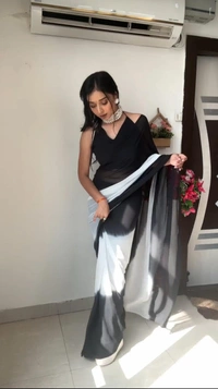 One More Super Hit Pedding Digital Print Ready To Wear Saree Design Launch