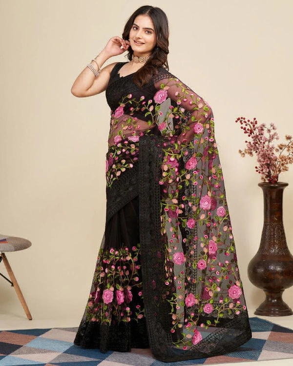 Newly Launched V Camaamika 8 Sarees - Black