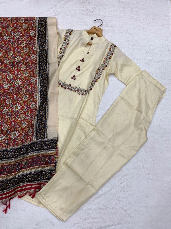 Top Quality Premium Kurta Set For Women - White