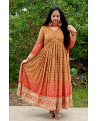 New Embroidered Gown For Women