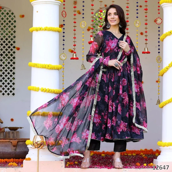 Murliwala Traders Premium Readymade Desiner Gown Collection - XL