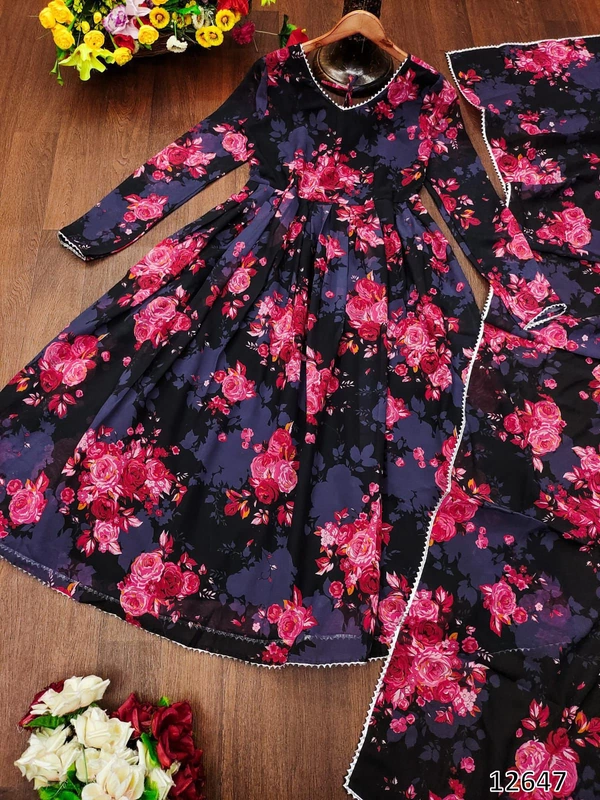 Murliwala Traders Premium Readymade Desiner Gown Collection - XL