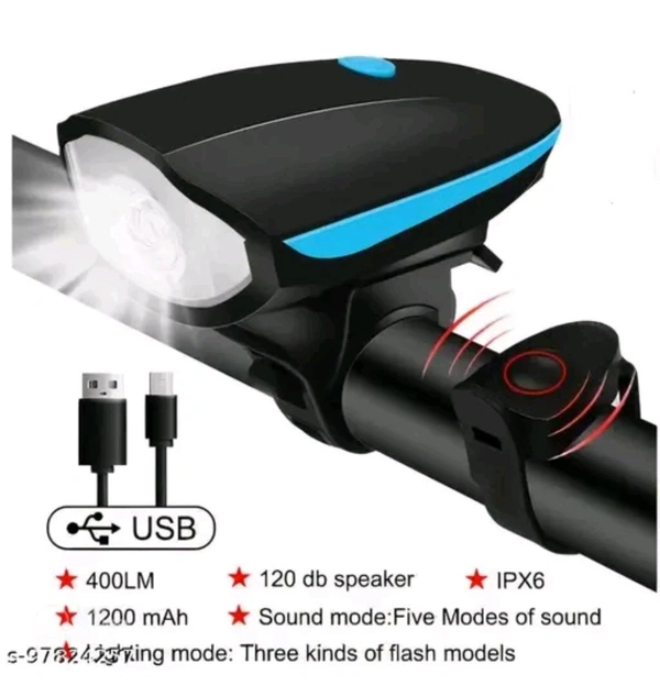 BLACKBELL 2-in-1 USB

Rechargeable Bicycle/Bike Headlight 