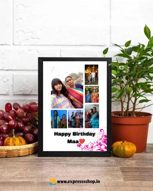 Customized Gift Best Friends Reel Photo Collage gift for Friends, BFF with Frame, Birthday Gift, Anniversary Gift Table (Multicolor, 1 Photo(s).