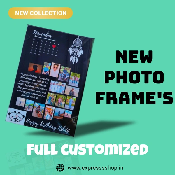 EXPRESS BRAND Customized Memories captured in a single frame 📸✨#calendar #collage #memories #photography