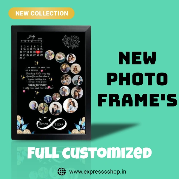 EXPRESS BRAND Customized Memories captured in a single frame 📸✨#calendar #collage #memories #photography