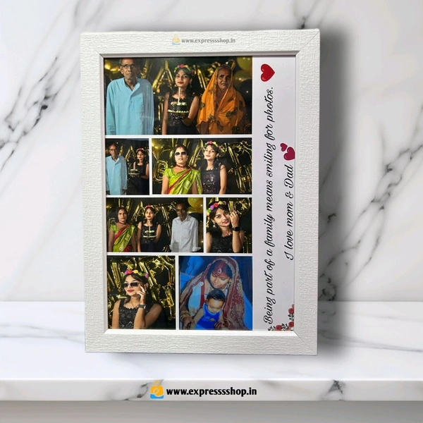 Customized Photo Frame's For Special One . Best Gift 🎁 A4/A3/A3+ More Size's White Frame - A3
