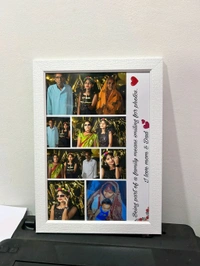 Customized Photo Frame's For Special One . Best Gift 🎁 A4/A3/A3+ More Size's White Frame - A3