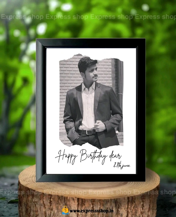Customized A4 Size Photo Frame , Happy Birthday , Anniversary & More Gifts For Special One π