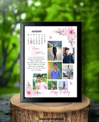 Customized A4 Size Photo Frame , Happy Birthday , Anniversary & More Gifts For Special One π