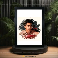 Customized Oil Painting Couple Photo Frame β€οΈ 10*14