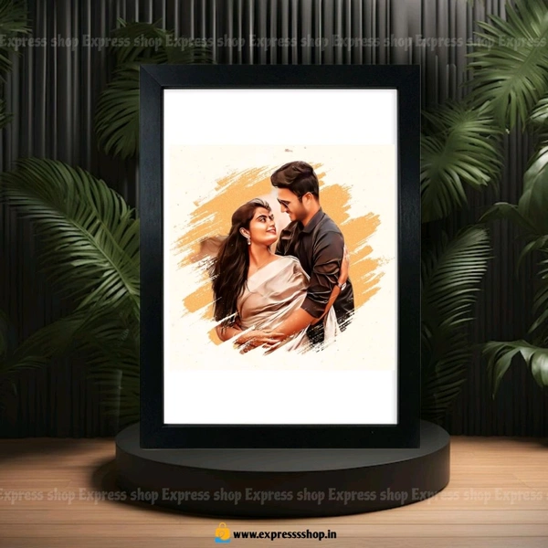 Customized Oil Painting Couple Photo Frame ❤️ 10*14