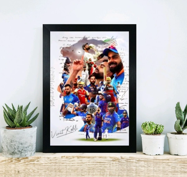 Virat Kohli Poster Photo Frame 💕