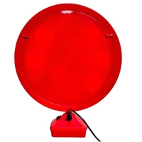 Personalized 3D Heart Photo Frame Lamp with Warm LED Light - Red