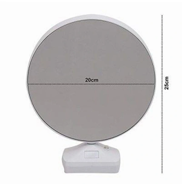 Personalized 3D Photo Frame Lamp with Warm LED Light - White