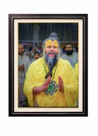 12x18 Size Customised Photo Frame | Premium Black Frame | Personalized Couple Portrait | Wall & Table Display