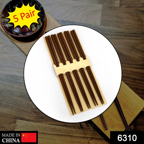 Deo Dap 6310 Classic Chopstick used for eating in a traditional Japanese way and can be used in all kinds of places like restaurants. (10 Single Pcs) - 122