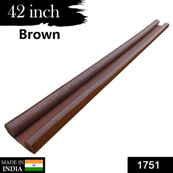 Shubh Luxmi 1751 Twin Door Draft Stopper/Guard Protector for Doors and Windows - multi coloured, 866