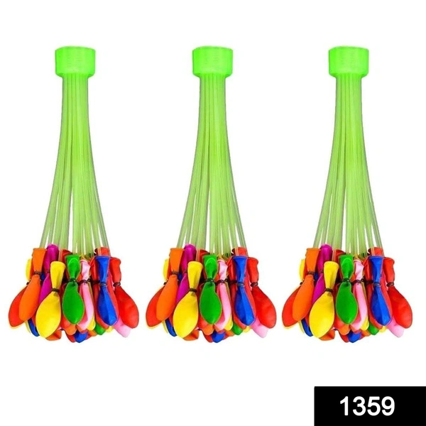 Shubh Luxmi 1359 Holi Magic Water Balloons for Kids - 111 pcs (Multicolor) - multi coloured, 430