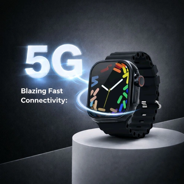 S/T 10 Ultra Black 5G Android Smartwatch AMOLED