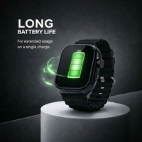 S/T 10 Ultra Black 5G Android Smartwatch AMOLED