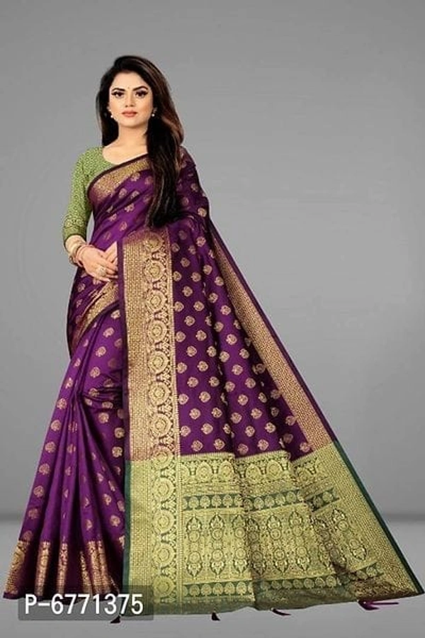 Designer Banarasi Style Silk Jacquard Saree