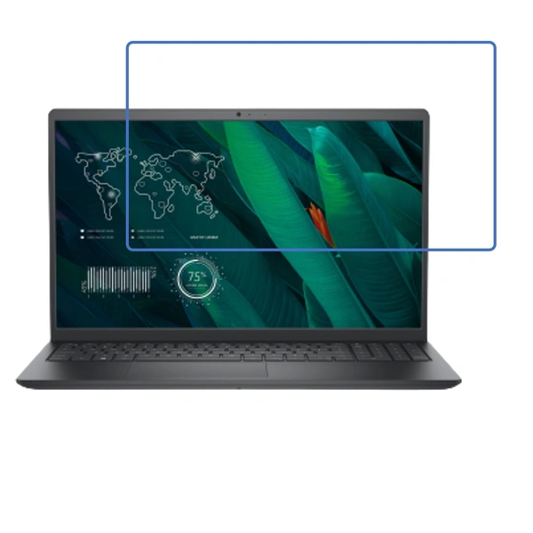DVTECH® 9H Protective Ultra Clear Unbreakable Leptop Screen Protector for Dell Vostro 3515 Laptop (Not a Tempered glass)