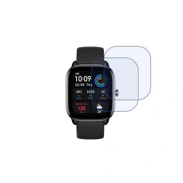 Amazfit DVTECH® Amazfit GTS 4 Mini Screen Protector (Pack of 02) - TPU Flexible