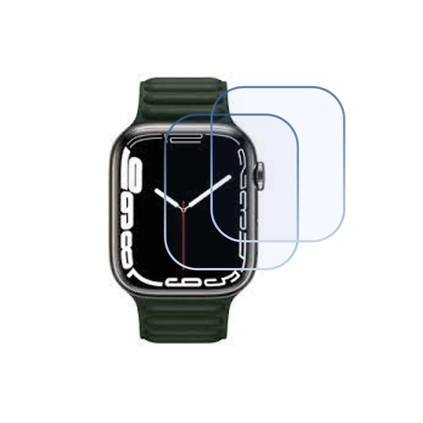 Apple DVTECH® Apple Watch Series 7 GPS Screen Protector (Pack of 02) - TPU Flexible