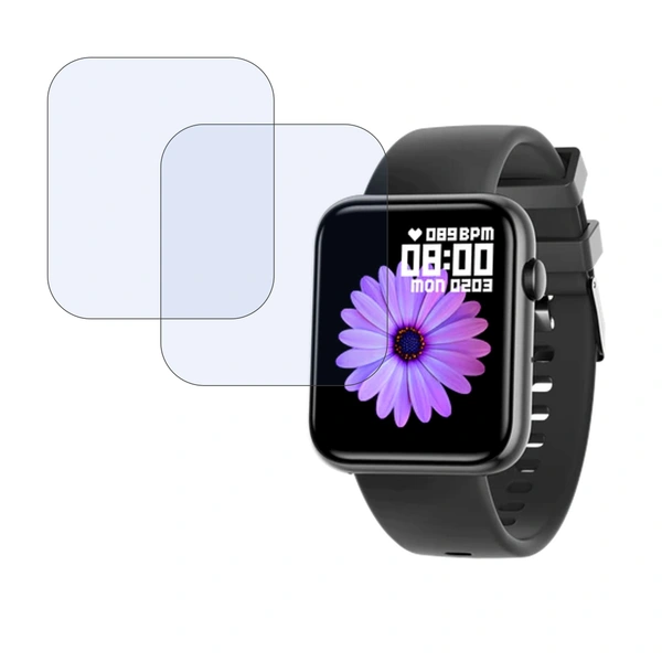 DVTECH® (Pack of 02) Screen Protector for Fire Boltt Saturn(Not a Tempered glass)